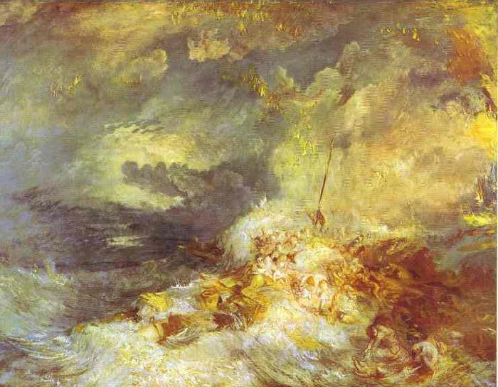 J.M.W. Turner Fire at Sea china oil painting image
